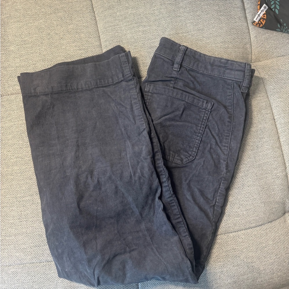 Marine Layer button fly corduroy cropped pants - Picture 2 of 5